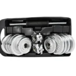 Cast Iron Adjustable Dumbbell Set for Home Gym - 33 lbs (15 kg) - Image 2