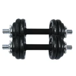 Cast Iron Adjustable Dumbbell Set for Home Gym - 33 lbs (15 kg) - Image 3