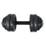 Cast Iron Adjustable Dumbbell Set for Home Gym - 66 lbs (30 kg) - Image 4