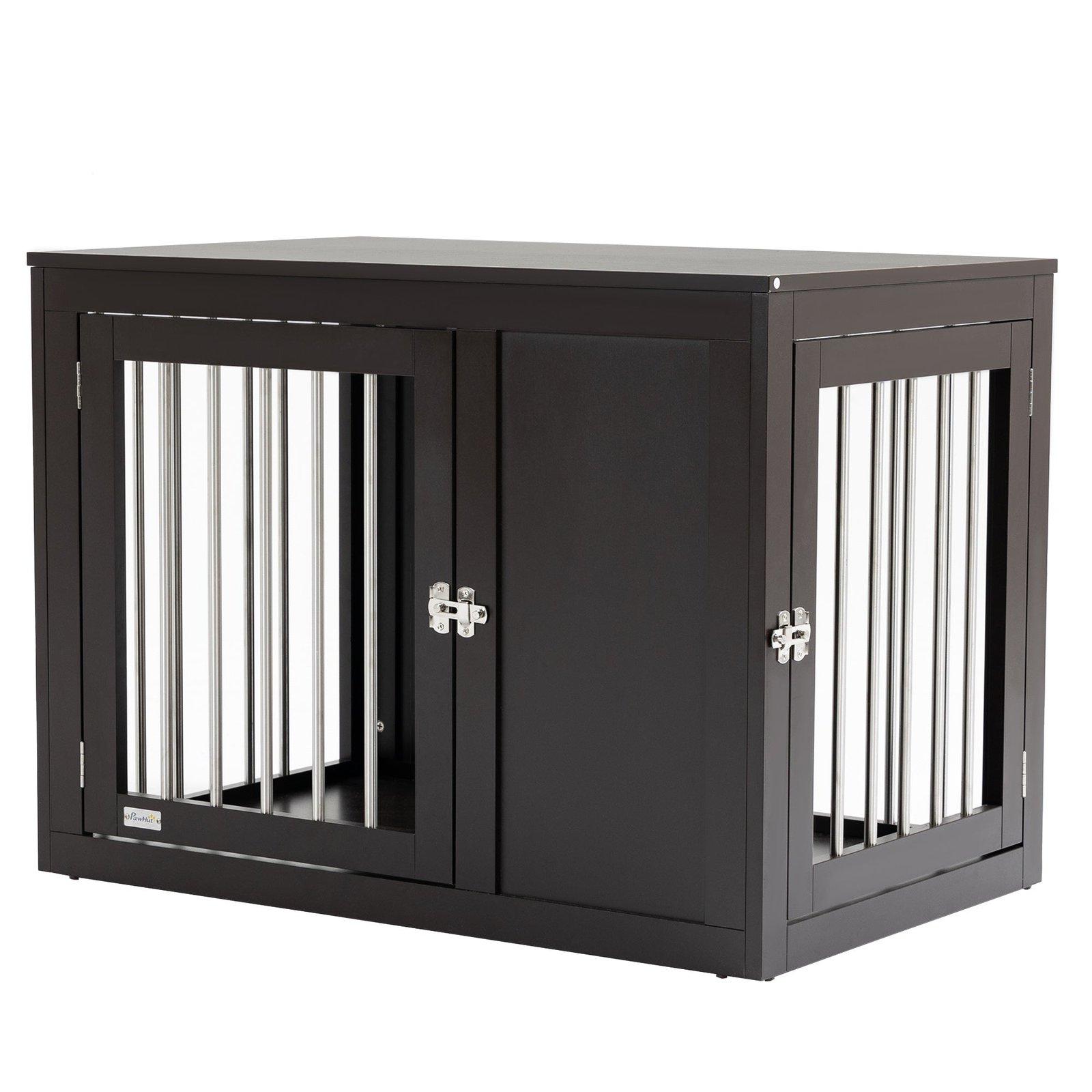 XHx98a17f2768fcde Furniture Style Indoor Dog Crate, End Table Pet Cage Kennel with Double Doors, and Locks, for Medium Dogs, Coffee - Image 1