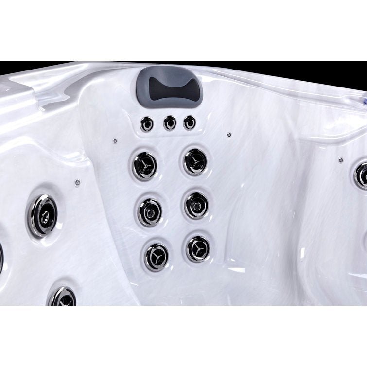 76 – Jet Acrylic Square Hot Tub with Ozonator - Image 5