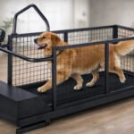 Heavy Duty Indoor Dog Treadmill for Medium and Large Breeds | Quiet Motor, Safety Enclosure, Adjustable Speed