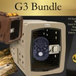 G3 Dog Kennel Bundle | Rugged Travel, Cooling Fan, Feeding System & Cover with Dakota Guard TM