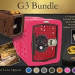 G3 Dog Kennel Bundle | Rugged Travel, Cooling Fan, Feeding System & Cover