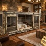 Grand Haven Furniture‑Style Dog Crate - Blond