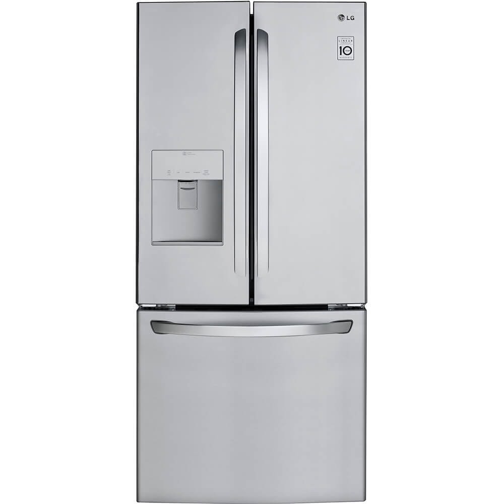 LG-LFDS22520S-22-Cu-Ft-Stainless-French-Door-Refrigerator_b16b542d-86f5-4789-b162-8d2e4882f266.47e3cfa58f29f67501709ba87ab7cc61 LG LFDS22520S 22 Cu. Ft. Stainless French Door Refrigerator