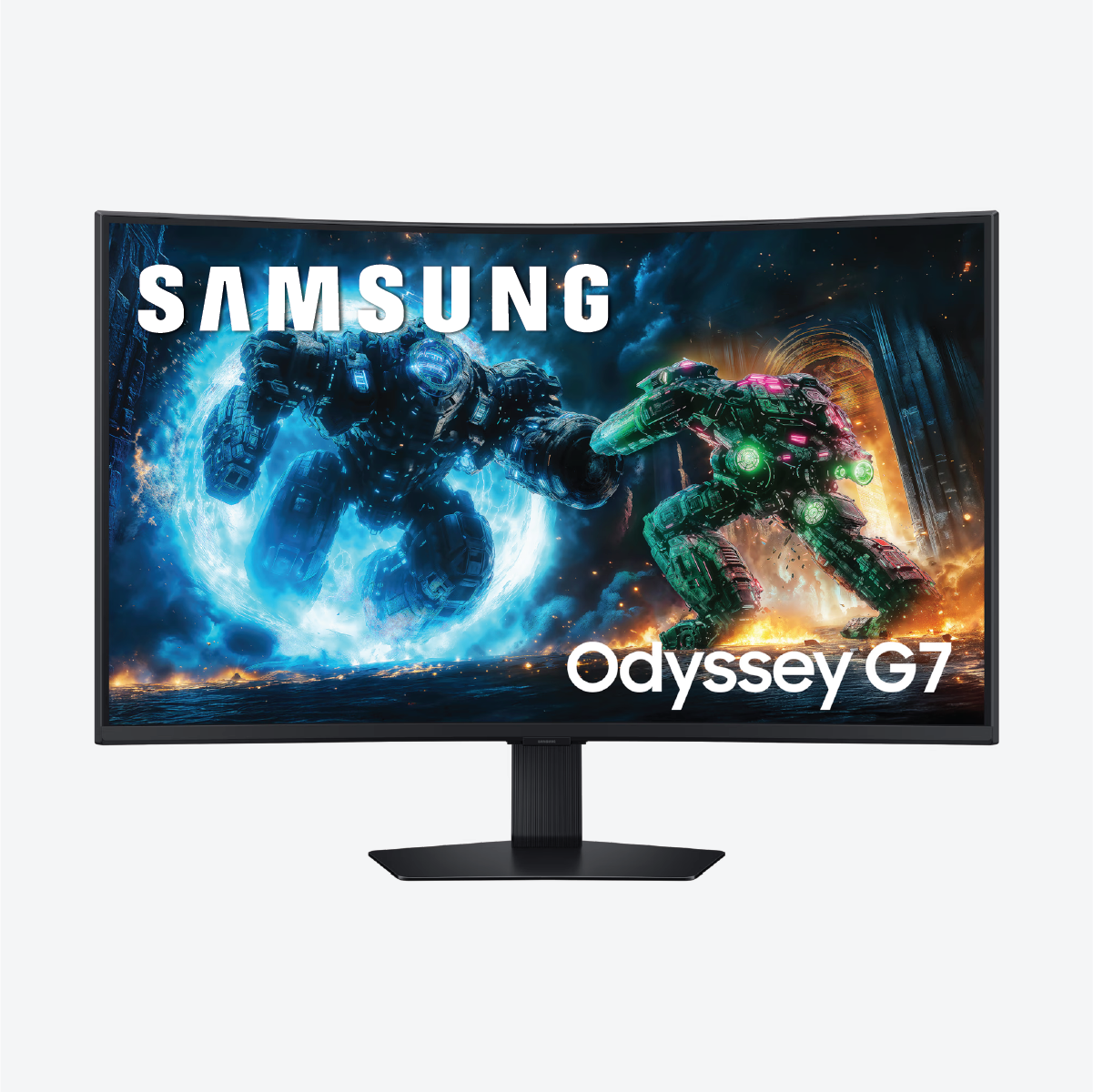 LS37FG756ENXZA_1_7d7e04f3-a711-42f3-a3e4-35cb64f5a931 Samsung 37" Odyssey G7 G75F 4K 165Hz Gaming Monitor - LS37FG756ENXZA (2025) - Image 1
