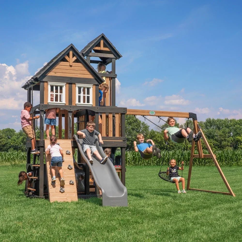 Mystic-Tower-Main-5 Backyard Discovery Mystic Tower Swing Set