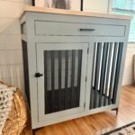 XL Dog Crate with Drawer