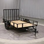 6×10 Single Axle Utility Trailer – Wood Floor & LED Lights – UK Fast Gas