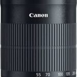 Canon EF-S 55-250mm f/4-5.6 IS STM Telephoto Zoom Lens for EOS DSLR Cameras – Black