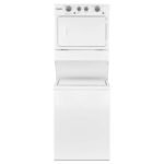 Whirlpool Top-Load Washer and Electric Dryer Set – White