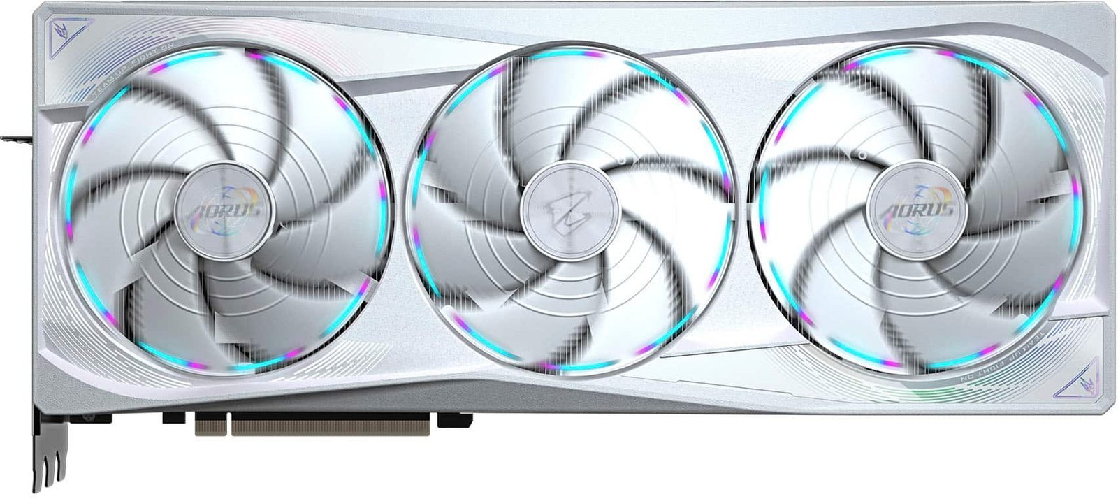 325a90c8-5e0f-422e-b674-1ae8599cb44b GIGABYTE - NVIDIA GeForce RTX 5090 AORUS MASTER ICE 32G GDDR7 PCI Express 5.0 Graphics Card - White - Image 1