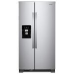 Whirlpool 21 Cu. Ft. Side-by-Side Refrigerator – Stainless Steel