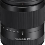 Sony FE 24-240mm F3.5-6.3 OSS Full-Frame Zoom Lens – Black