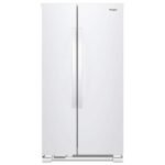 Whirlpool 25.1 Cu. Ft. Side-by-Side Refrigerator – White