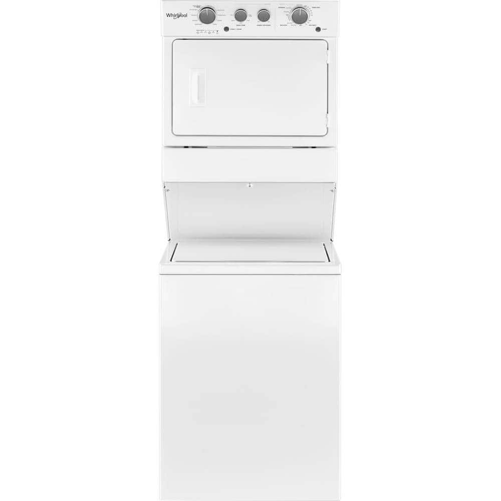 6182932_sd Whirlpool Top-Load Washer and Electric Dryer Set – White - Image 1