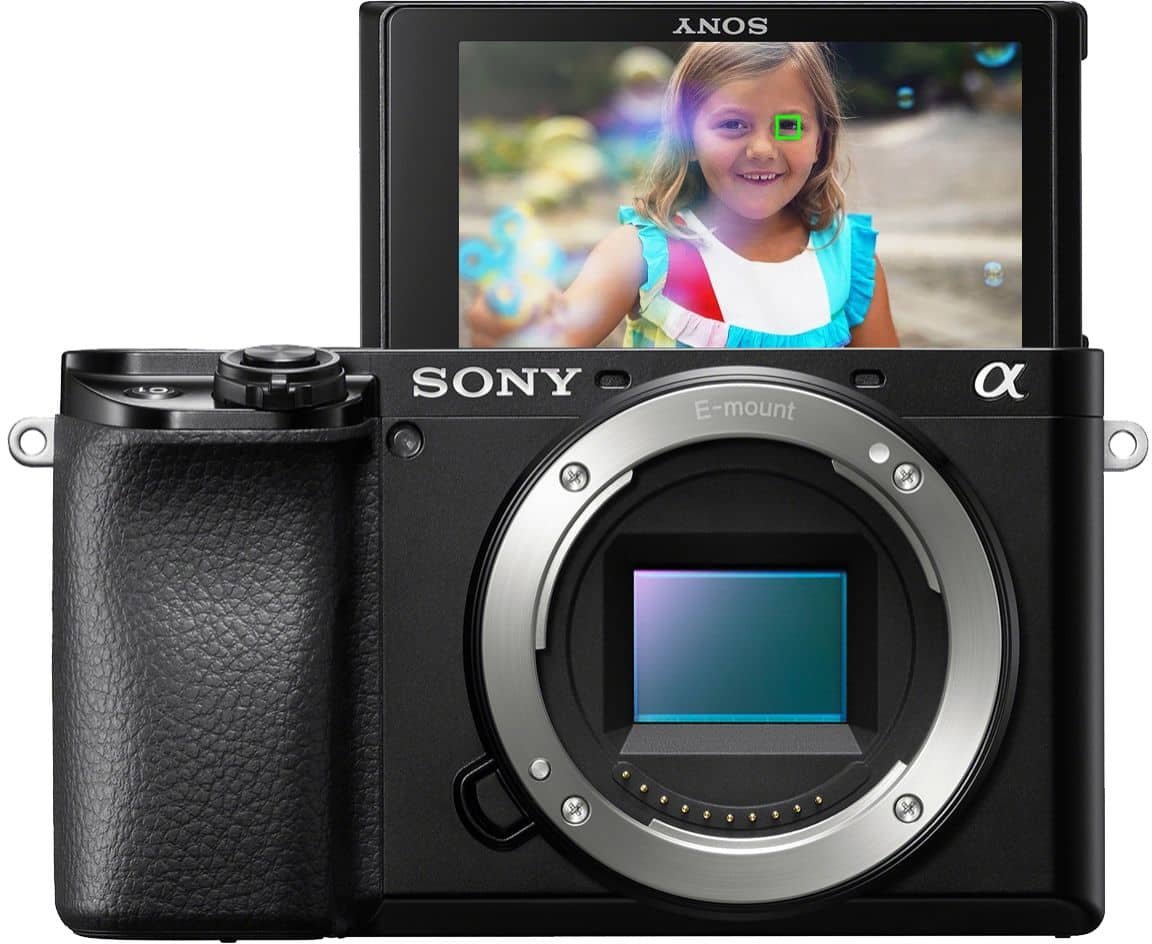 6375664_sd Sony Alpha 6100 APS-C Mirrorless Camera Body Only – Black - Image 1