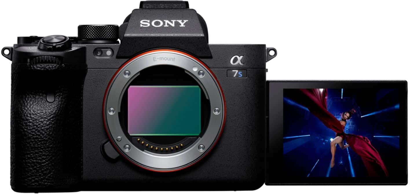 6423589_sd Sony Alpha 7S III Full-Frame Mirrorless Camera Body Only – Black - Image 1