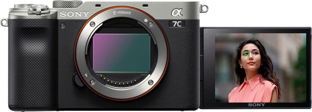 6432058_sd Sony Alpha 7C Full-Frame Mirrorless Camera – Silver - Image 1