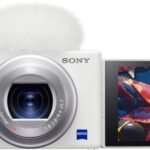 Sony ZV-1 20.1-Megapixel Digital Camera for Content Creators and Vloggers – White