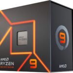 AMD - Ryzen 9 7900X 12-Core - 24-Thread 4.7 GHz (5.6 GHz Max Boost) Socket AM5 PCI Express 5.0 Unlocked Desktop Processor - Silver
