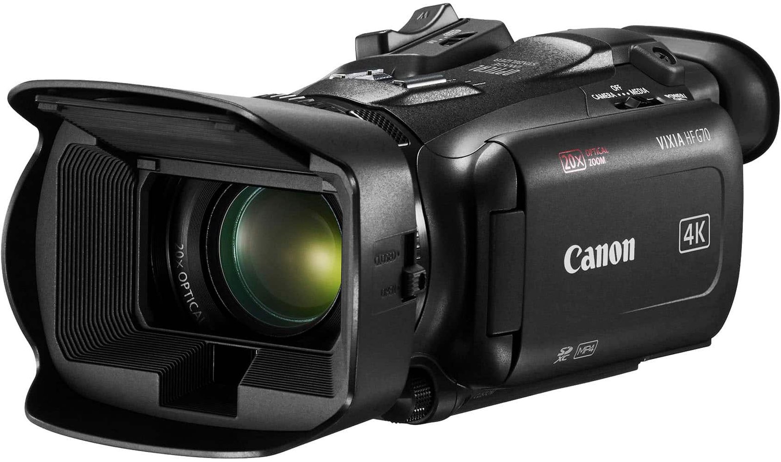 6519984_rd Canon VIXIA HF G70 4K Camcorder – Black - Image 1
