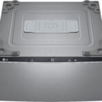LG - SideKick 1.0 Cu. Ft. High-Efficiency Smart Pedestal Washer - Graphite Steel