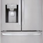LG - 36-in Wide 27.7 Cu. Ft. French Door Smart Refrigerator with External Ice and Water - Stainless Steel