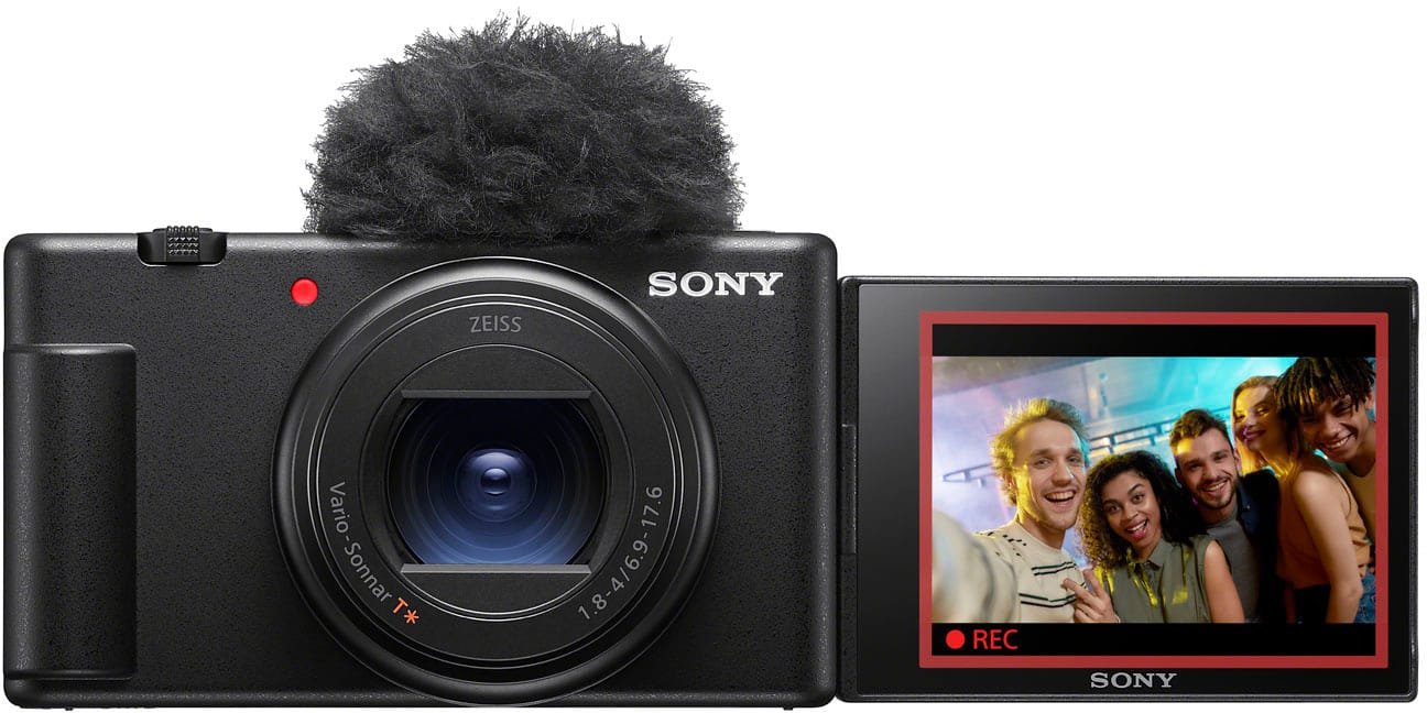 6545776_rd Sony ZV-1 II 20.1-Megapixel Digital Camera – Black - Image 1