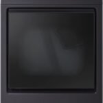 LG - 7.3 Cu. Ft. Smart Electric Dryer with Steam and EasyLoad Door - Matte Black