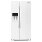 Whirlpool 28.5 Cu. Ft. Side-by-Side Refrigerator with In-Door Ice Storage – White