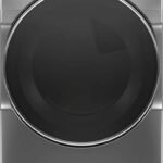 Whirlpool - 7.4 Cu. Ft. Stackable Electric Dryer with Steam and Intuitive Controls - Chrome Shadow