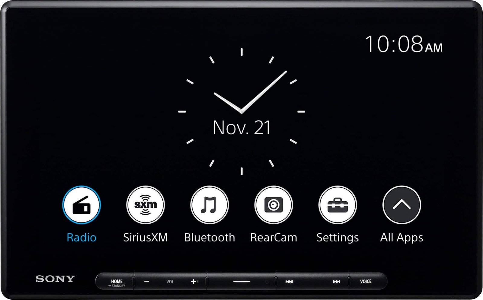 6588403_sd Sony 10.1" Wireless Apple CarPlay and Android Auto Digital Media Receiver – Maestro Compatible - Image 1