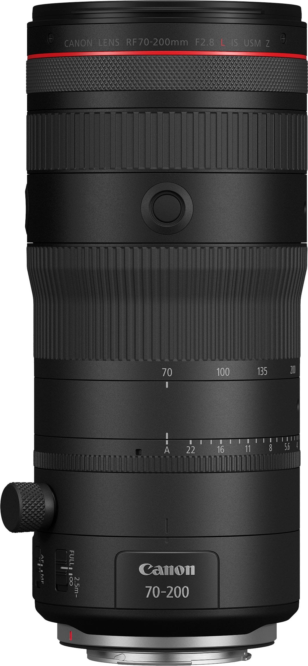 6605167_sd Canon RF 70-200mm f/2.8 L IS USM Z Hybrid Zoom Lens for EOS R-Series Cameras – Black - Image 1