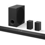 LG - 7.1.3-Channel S90TR Home Theater Soundbar with Wireless Subwoofer and Rear Speakers, Dolby Atmos, WOW Orchestra - Black