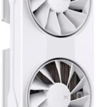 XFX - Swift AMD Radeon RX 9060XT OC Gaming Edition 8GB GDDR6 PCI Express 5.0 Gaming Graphics Card - White