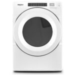 Whirlpool 7.4 Cu. Ft. Front-Load Heat Pump Dryer with Intuitive Touch Controls – White