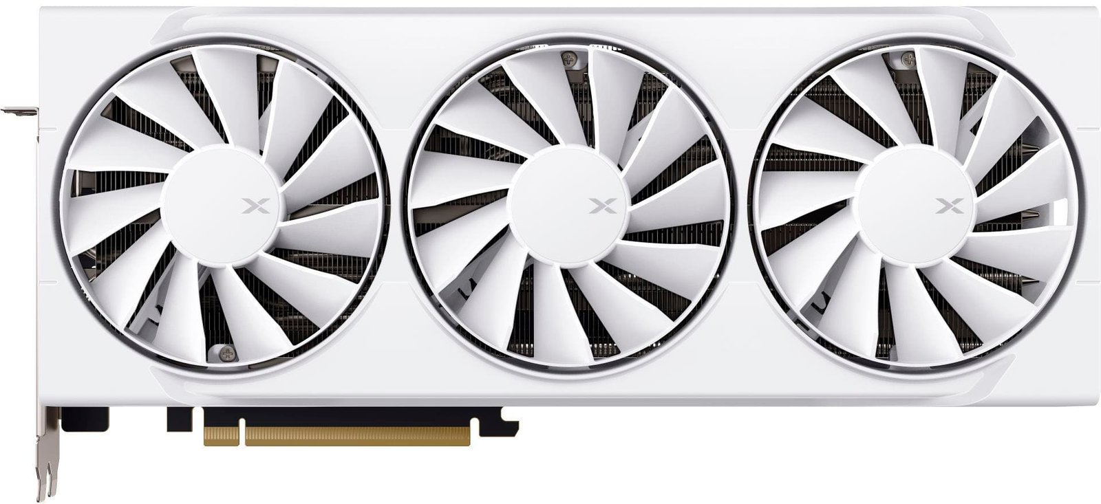 cdddfd2d-9bf0-4137-a7bc-c15c077071a8 XFX - Swift AMD Radeon RX 9070 OC 16GB GDDR6 PCI Express 5.0 Gaming Graphics Card - White - Image 1